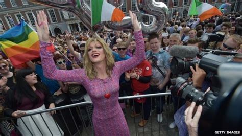 Ireland Says Yes To Gay Marriage Reaction Bbc News