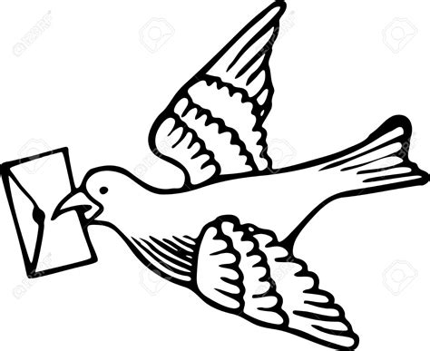 Simple Dove Drawing At Getdrawings Free Download