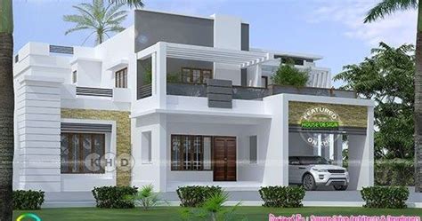 2400 Sq Ft Modern 4 Bhk Contemporary House In 2021 Kerala House