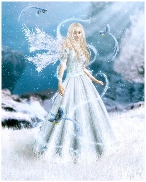 Winter Fairies Winter Fairy Graphics Code Winter Fairy