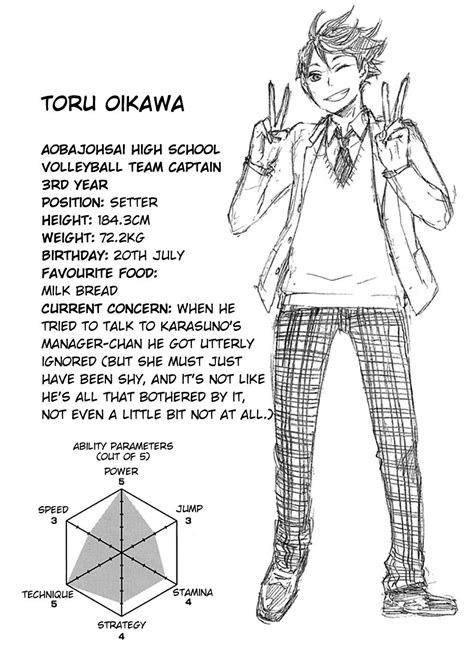 Search over 100,000 characters using visible traits like hair color, eye color, hair length, age, and gender on anime characters database. Image result for haikyuu character profiles | Haikyuu ...