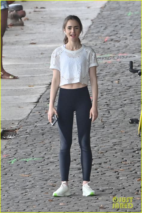 Lily Collins Is Still Hard At Work On Emily In Paris Series Photo Lily Collins