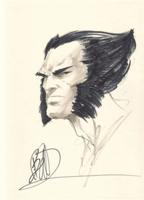 Wolverine Sketchbook Page 013 Joe Benitez In Franklin Keeners
