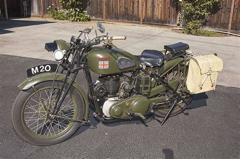 1940 Bsa M20 Military Motorcycle