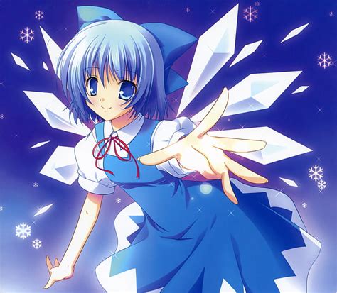 Hd Wallpaper Anime Touhou Cirno Touhou Wallpaper Flare