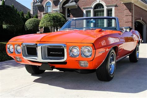 1969 Pontiac Firebird Classic Cars For Sale Michigan Muscle And Old