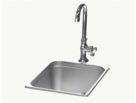 Fire Magic 15 X 15 Outdoor Rated Stainless Steel Sink With Cold Water