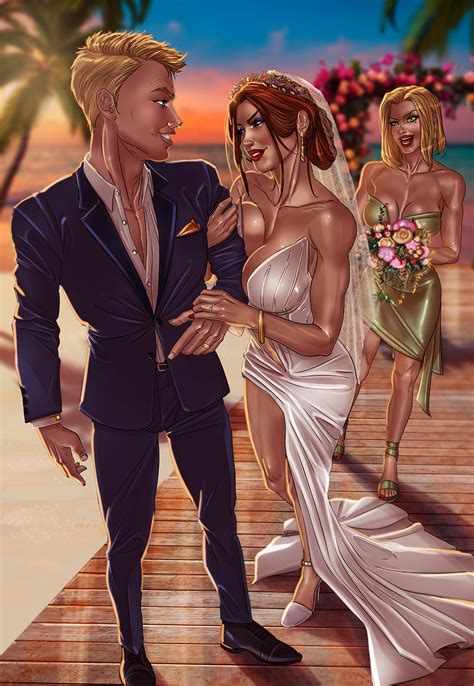 Commission Sydney S Wedding By Abrosiis Hentai Foundry