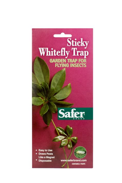Safer Brand Sticky Whitefly Trap 3 Traps