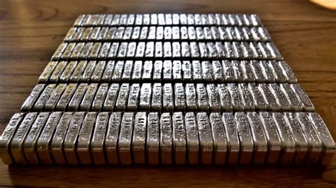 500 Oz Of Hallmarked 100g Silver Forum Bars Available For Sale Now
