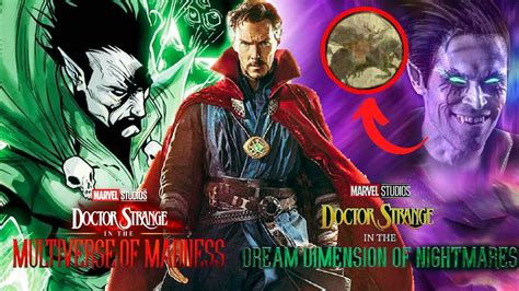 First Look At Nightmare In Dr Strange 2 Multiverse Of Madness Doctor