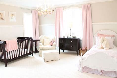 Beautifully Simple And Elegant Nursery For A Baby Girl In Soft Pink And