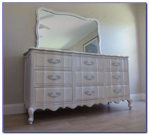 Dixie French Provincial Dresser With Mirror Dresser Home Design
