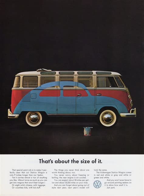 1963 Volkswagen Station Wagon Ad Alden Jewell Flickr