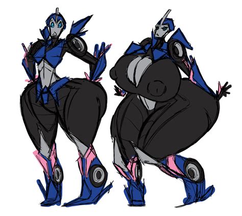 Rule 34 Arcee Breast Expansion Butt Expansion Huge Ass.
