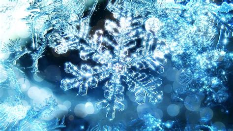 Footage Background Winter Snowflake Youtube