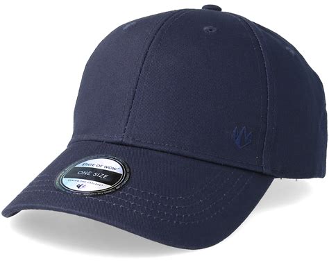 Wolf Baseball Cap Navy Blue Adjustable State Of Wow Cap Hatstorede