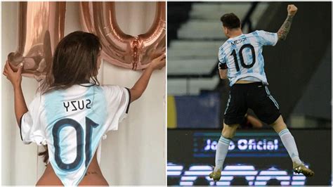 Miss Bumbum Suzy Cortez Lionel Messi’s Crazy Fan Praises Argentinian Football Star For The