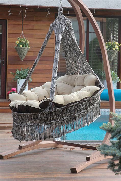 Thicked Papasan Chair Cushion Comfortable Hanging Hammocks Swing 最高の品質