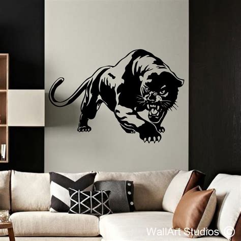 Panther Wall Decal Animals Wall Stickers Online Wall Art Studios Sa