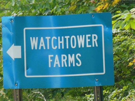 Watchtower Farms Wallkill Ny Usa Watch Tower Wallkill Highway Signs