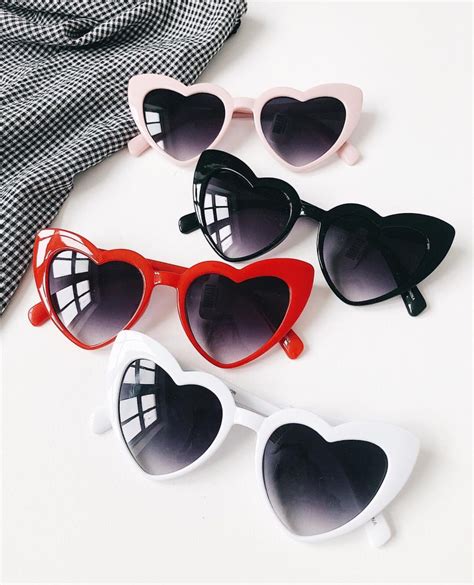 Loulou Heart Sunglasses Soho Style Fashion Boutique Ladies Boutique
