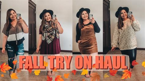 Chic Soul Fall Try On Haul Curvy Girl Clothing Youtube