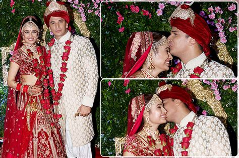 in pics prince narula and yuvika chaudhary look ethereal at their wedding