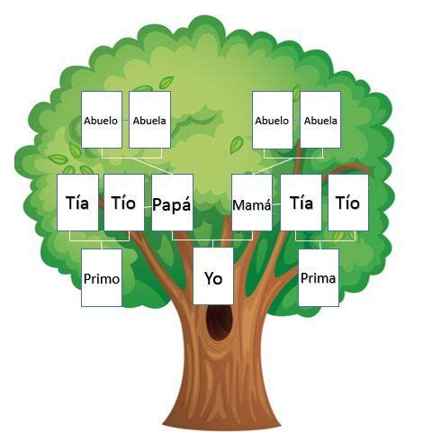 Cómo Hacer un Árbol Genealógico para Niños Arbol genealogico para