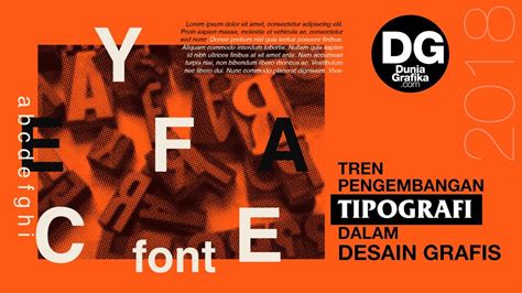 31 Konsep Desain Grafis Tipografi