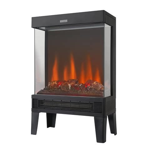 Buy Electric Fireplace Stove Freestanding Heater With Realistic Flame