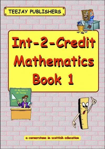 Teejay Intermediate 2 Mathematics Book 1 James Cairns