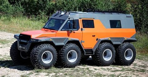 Meet The 8 Wheeled Russian Monster That S The Ultimate All Terrain