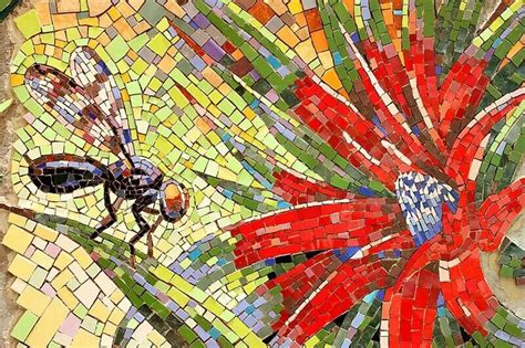 From The Chilean Mosaic Project 2014 Mosaico De Azulejos Arte Mural Ideas De Mosaico