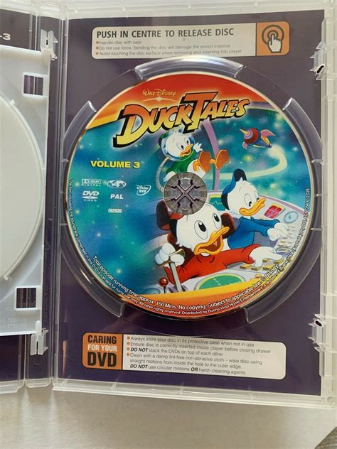 Ducktales Volume 1 2 And 3 Dvd R4 Triple Dvd Retro Unit