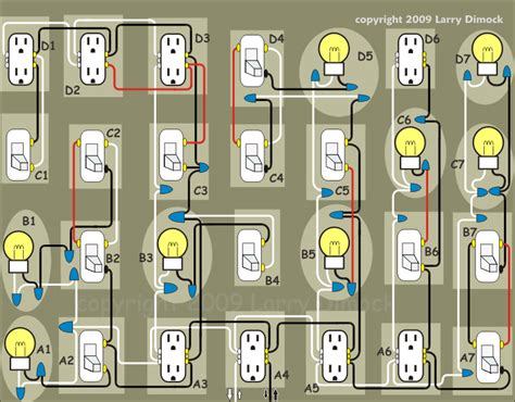 The image below is a house wiring diagram of a typical u.s. House Wiring Diagram of a Typical Circuit | House wiring, Home electrical wiring, Electrical layout