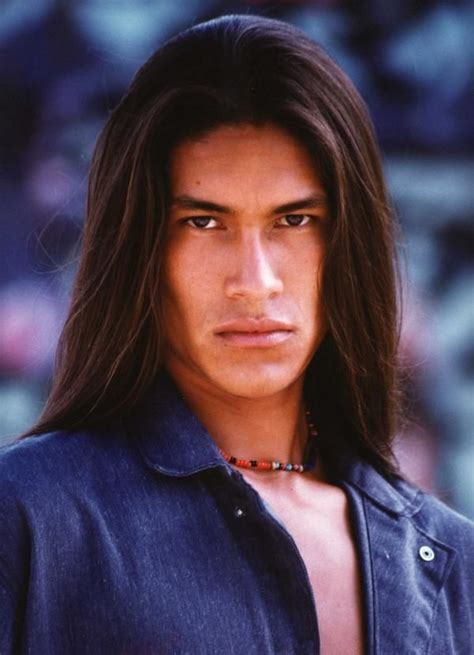 Rick Mora Native Male Model Native American Models Native American