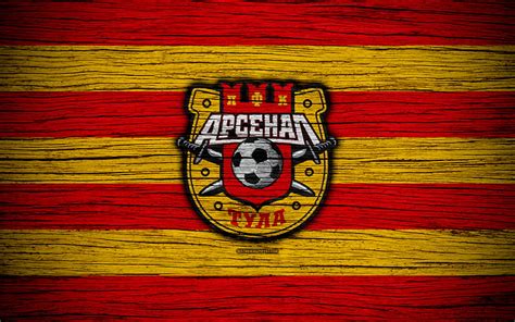 Fc Arsenal Tula Textura De Madera Liga Premier Rusa Fútbol Club De