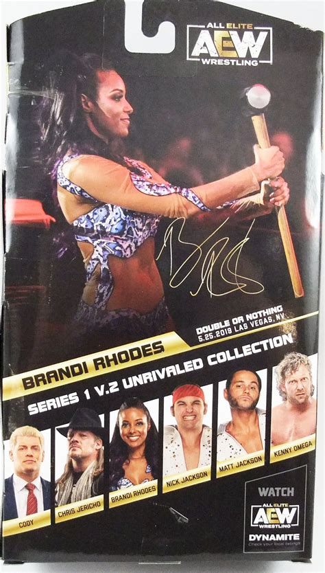 AEW All Elite Wrestling Brandi Rhodes Unrivaled Collection Series V
