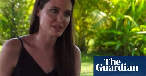 Angelina Jolie Discusses Divorce From Brad Pitt Video Film The Guardian