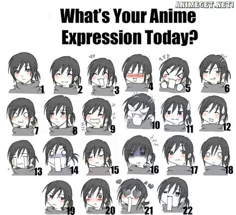 what s your anime expression today anime amino