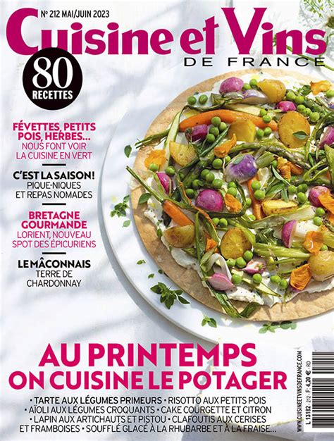 Cuisine Et Vins De France Mai Juin No Download Pdf Magazines French Magazines