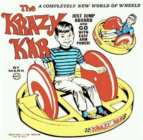 Krazy Kar Childhood Memories Nostalgia Retro Toys