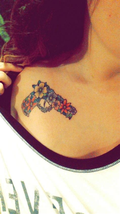 Electric rose tattoo studio publicaciones facebook. Floral Pistol done by Micah at Electric Rose Tattoo ...