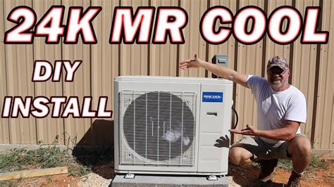 How To Install A Mr Cool Diy Acheat Pump Mini Split Youtube