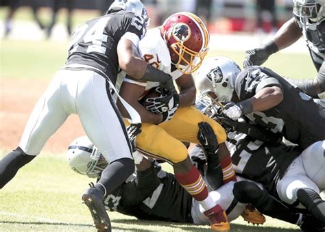 Redskins Morris Ready To Carry The Load The Washington Post