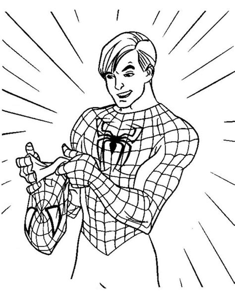 167 Dessins De Coloriage Spiderman à Imprimer Sur Page 5