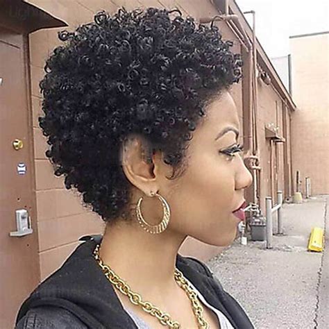 Luna Wig 018 Women Classic Short Curly Afro Hair For