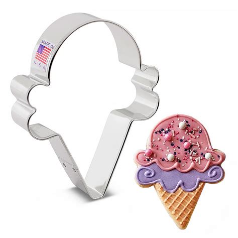 Ice Cream Cone Cookie Cutter Country Kitchen SweetArt