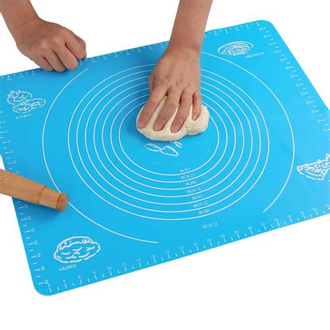 1pc 4030 Cm Silicone Nonstick Pastry Mat Sweet Color Kneading Dough